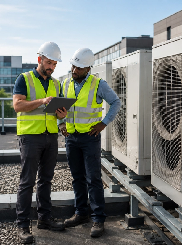 Ongoing commercial aircon servicing schedule
